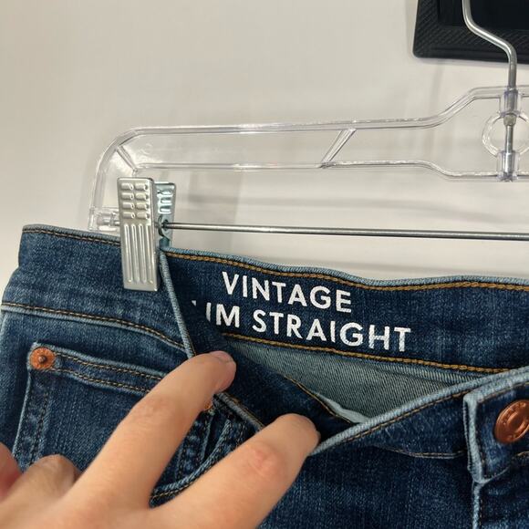 J. Crew Vintage Slim-Straight Jeans in Rockport Wash - Picture 2 of 8